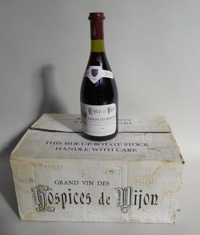 null Carton de 6 bouteilles de vin rouge Hospices de Dijon 1989 (appellation Hospices...