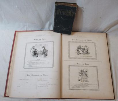 null "Les Environs de Paris" et "Le Masque de Fer" illustré du Figaro édition 1878...