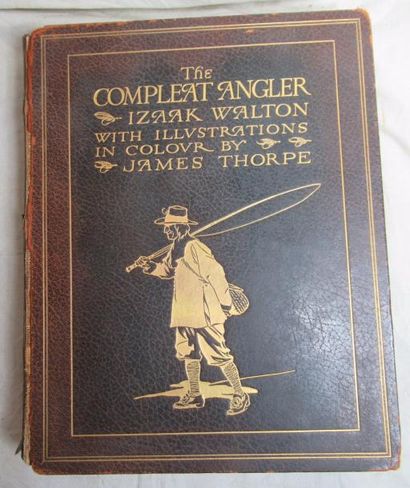 null Livre en langue anglaise : Izzak WALTON "The Compleat Angler..." Illustrations...
