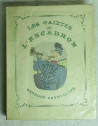 null Georges COURTELINE "Les Gaïtés de l'Escadron et autres contes" 1 vol. Nouvelle...