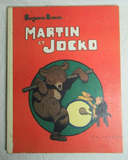 null Benjamin RABIER "Martin et Jocko" Editeur Tallandier, sans date. Copyright 1950...
