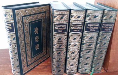 null TALLEYRAND : Mémoires. Cinq volumes reliés. Paris, Jean de BONNOT éditeur, 1967...