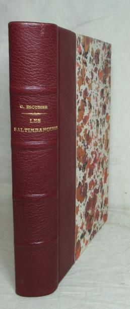 null ESCUDIER Gaston. Les saltimbanques. Paris, Lévy, 1875, grand in-8, 840 pages,...
