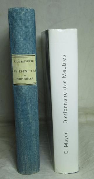 null Ensemble de deux ouvrages : MAYER, dictionnaire des valeurs des meubles et objets...