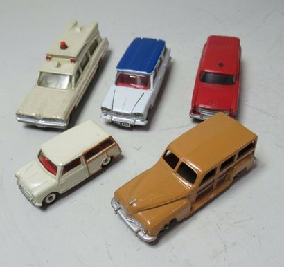 null DINKY TOYS (fabrication anglaise) - Ambulance Superior Criterion, Fiat 2300...