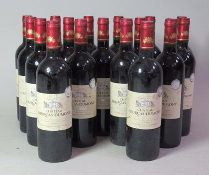 null 17 bouteilles de Chateau Fourcas Dumont 1er cru - Listrac Médoc 2006 