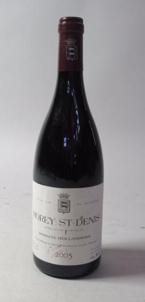 null 1 bouteille de Morey Saint Denis rouge Domaine des Lambrays 2005 