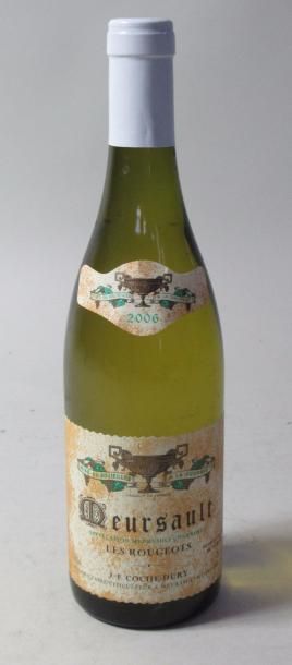 null 1 bouteille de Meursault blanc J.F. Coche Dury Les Rougeots 2006 
