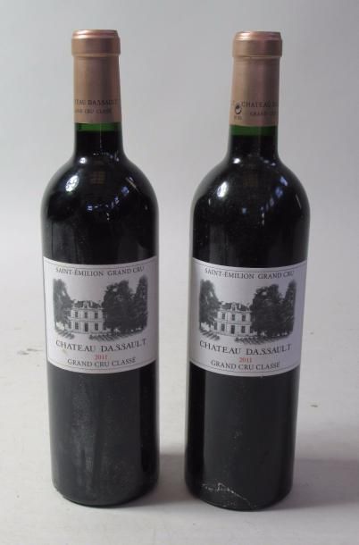 null 2 bouteilles de Château Dassault rouge Saint Emilion 2011 