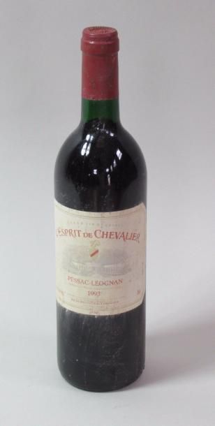 null 1 bouteilles de Château L'ESPRIT DE CHEVALIER Pessac 1993 