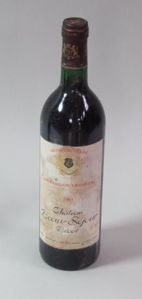 null 1 bouteille de Château BEAUSEJOUR BECOT Saint Emilion 1993 