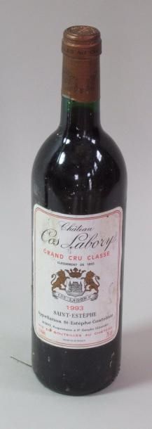 null 1 bouteille de Château COS LABORY Saint Estèphe 1993 