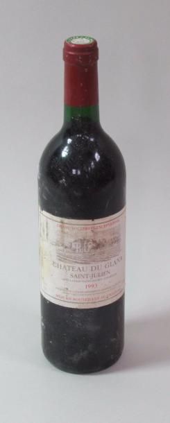 null 1 bouteille de Château GLANA Saint Julien 1993 