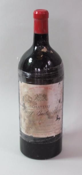 null 1 bouteille de Château HAUT BATAILLEY 1975 Jéroboam de 5 Litres ( étiquette...