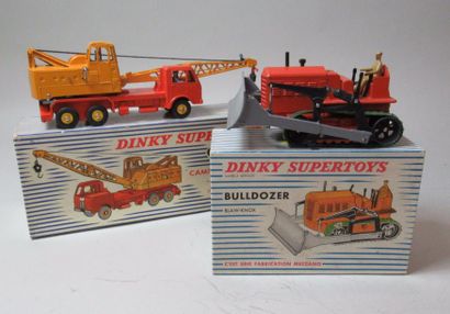 null DINKY SUPERTOYS - Camion grue "Coles" 20 tonnes Made in England (n°972), un...