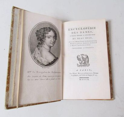 null * "Encyclopédie des Dames, ouvrage destiné à l'instruction du Beau Sexe dédié...