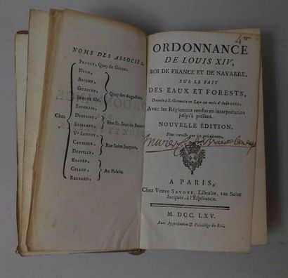 null Ordonnance de Louis XIV roi de France et de Navarre sur le fait des eaux et...