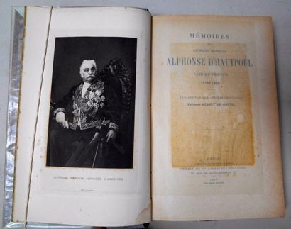 null Estienne HENNET DE GOUTEL "Mémoires du Général Marquis Alphonse d'Hautpoul,...