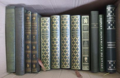null Ensemble de 12 volumes relatifs à Napoléon 