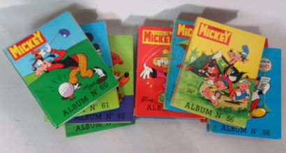 null 10 albums de Mickey (couverture cartonnée) numéros 48,49, 54, 56, 57, 58, 60,...