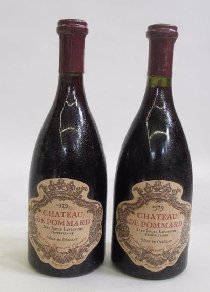 null 2 bouteilles de POMMARD Domaine Jean-Louis Laplanche 1979 