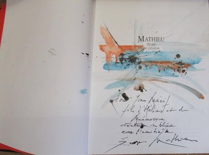null Georges MATHIEU, 50 ans de création (coffret en toile illustré)
Editions Hervas,...