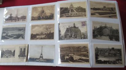 null Album de cartes postales environ 1 000 cartes Paris Ile de France Bretagne Centre...