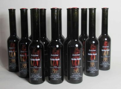 null 12 demi-bouteilles ICEWINE Colio Estate Vineyards Cépage Vidal Canada vin blanc...