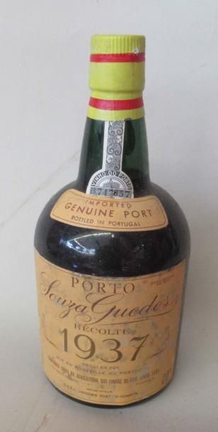 null 1 bouteille de PORTO Souza Guedes Récolte Jacques Ryst 1937 