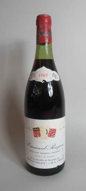 null 1 bouteille de POMMARD Rugiens Domaine SA Ph. M. à Mâcon 1967 