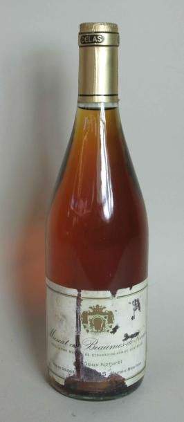 null 1 bouteille MUSCAT de BEAUMES DE VENISE Domaine Delas à Tournon sur Rhône 1989...
