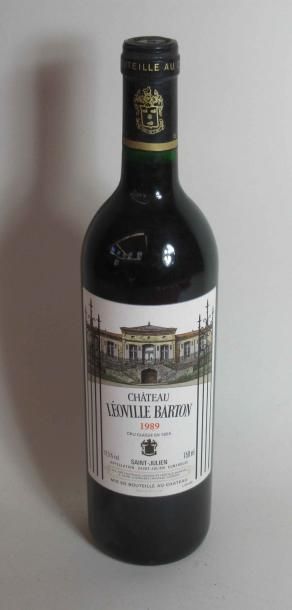 null 1 bouteille de CHATEAU LEOVILLE BARTON Saint Julien Domaine Des Châteaux Langoa...