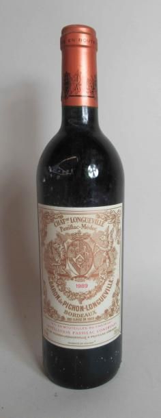 null 1 bouteille de PICHON LONGUEVILLE Baron de Pichon Longueville Pauillac 2e Cru...