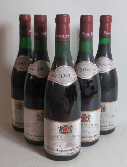null 6 bouteilles de CHATEAUNEUF DU PAPE "Les Cèdres" Domaine Paul Jaboulet Aine...