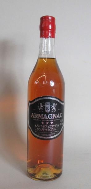 null 1 bouteille d'ARMAGNAC Les Vignerons d'Armagnac 