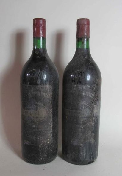 null 1 bouteille de JURANCON Collection Viguerie Royale (sans année, étiquette abimée)...