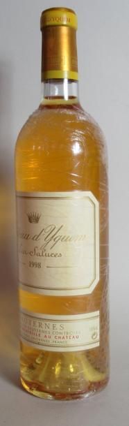 null 1 bouteille de CHATEAU D'YQUEM Lur Saluces 1998 