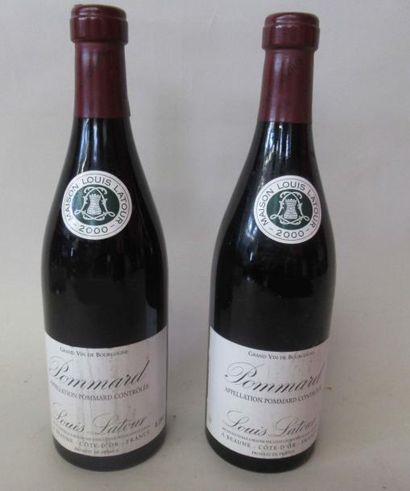 null 2 bouteilles de POMMARD Domaine Louis Latour 2000 