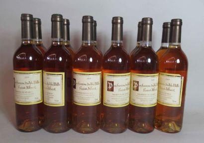 null Douze bouteilles de PACHERENC DU VIC BILH Saint Albert 2003 