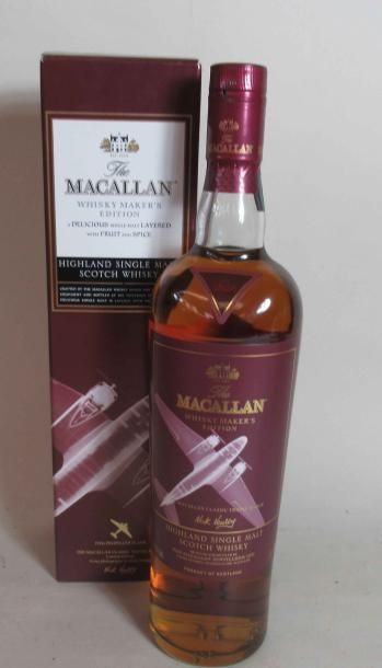 null Une bouteille de whisky THE MACALLAN 