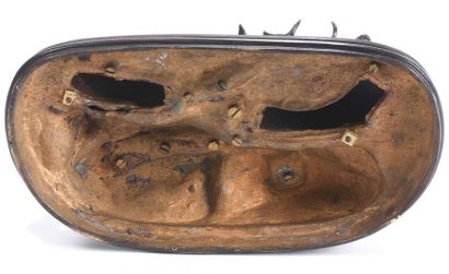 null Antoine Louis BARYE (1796-1875) "Famille de cerf" Bronze à patine brun nuancé,...
