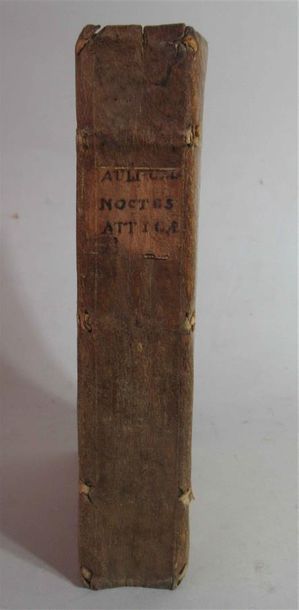 null AULLI GELLI "Luculentissimi Scriptoris Noctes Atticae" Un volume - Sébastien...