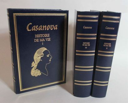 null 3 livres CASANOVA "Histoire de ma vie" Le Grand Livre du Mois, 1997 