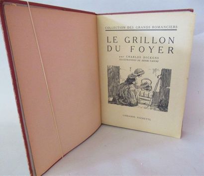 null Charles DICKENS "Le Grillon du Foyer" 1 volume Hachette 1931 