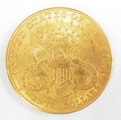 null Pièce de 20 dollars United States of America en or – 1907 Pièce vendue sur désignation,...