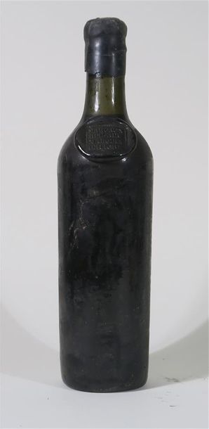 null 1 bouteille CHÂTEAU BEL AIR MARQUIS D'ALIGRE, Margaux, bouteille ancienne, soufflée,...