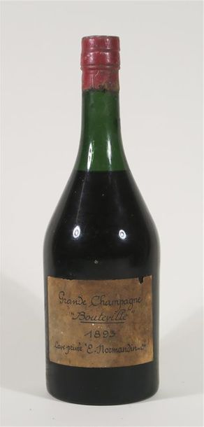 null 1 bouteille COGNAC GRANDE CHAMPAGNE BOUTEVILLE 1893 Cave Privée "E. Normandin",...