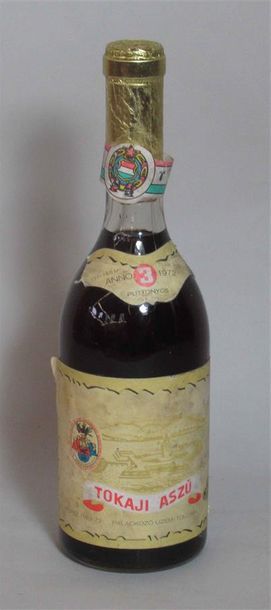 null 1 bouteille de TOKAJI ASZU Puttonyos Palackozo Uzem Tolcsva de 1972 Expert :...