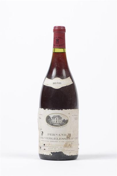 null 1 Magnum PERNAND-VERGELESSES ILES DES VERGELESSES Rouge (1° Cru) 1986 Chandon...