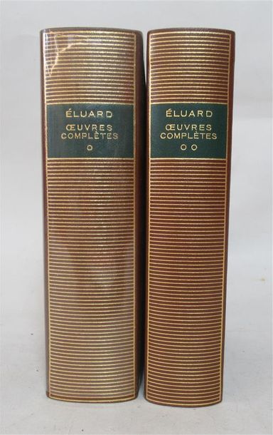 null Paul ELUARD "Oeuvres complètes" Deux volumes - Bibliothèque de la Pléiade 
